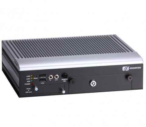 Fanless In-vehicle Computer with Intel Atom E3845 CPU (-40°C ~ +70°C)